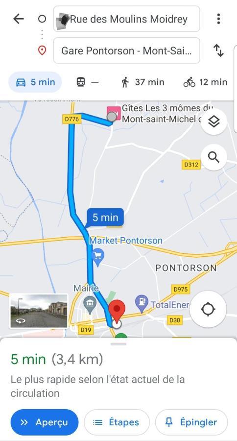 Gite Timeo Mont Saint-Michel Pontorson Exterior photo